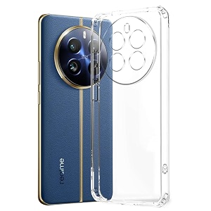 Fashionury Crystal Clear Case for Realme 12