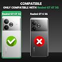Fashionury Crystal Clear Case for Realme GT