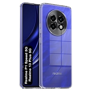 Fashionury Crystal Clear Case for Realme P1