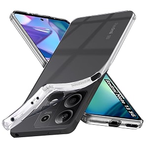 Fashionury Crystal Clear Case for Redmi Note