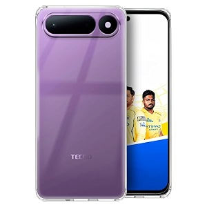 Fashionury Crystal Clear Case for Tecno Spark