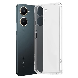 Fashionury Crystal Clear Case for Vivo Y18