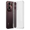 Fashionury Crystal Clear Case for Vivo Y28s