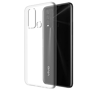 Fashionury Crystal Clear Case for Vivo Y30