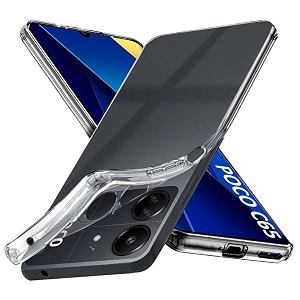Fashionury Shockproof Back Case Cover for Poco