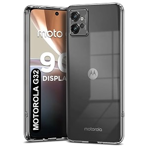 Fashionury Shockproof Crystal Clear Back Cover Case