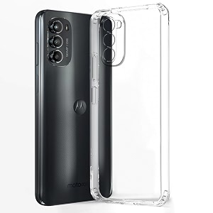 Fashionury Shockproof Crystal Clear Back Cover Case