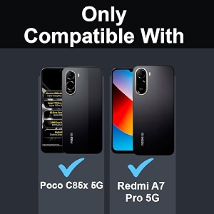 Fashionury Shockproof Crystar Clear Back Case Cover