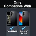 Fashionury Shockproof Crystar Clear Back Case Cover