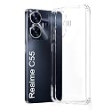 Fashionury Soft Crystal Clear Back Case Cover