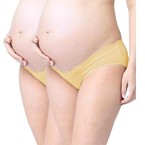 FASHIOSPICE Comfy Maternity Panties Low Waist V