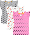fasla Girls Cotton Jersey Top