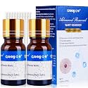 Fast-Acting 17% Salicylic Acid Wart Remover Liquid for Feet - Maximum Strength Plantar Wart, Corn &amp; Callus Remover, Invisible Skin Tag Removal Kit for Hands &amp; Toes (10ml, Men/Women) (2)