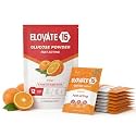 Fast Acting Glucose Powder Packets, Orange – Instant Dissolve, No Water Needed | 15g Pure Dextrose | Waterproof SlimPaks | Made in USA | Gluten-Free (Pack of 12)
