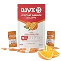 Fast Acting Glucose Powder Packets, Orange - Instant Dissolve, No Water Needed | 15g Pure Dextrose | Waterproof SlimPaks | Made in USA | Gluten-Free | Pack of 25