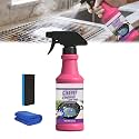 Fast-Acting Heavy-Duty Grill Degreaser Spray, Multi-Purpose Grease Remover Cleaner Kitchen Degreaser Spray for Oven, Grill & Stove BBQ (1 Set)