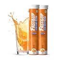 FAST&amp;UP L-Carnitine 2000mg|Supports Weight Loss &amp; Fat Burn|Orange|Pack of 2
