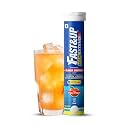 Fast&Up Man Extend | Testofen® Fenugreek Extract |Nitric Oxide Booster + Energizing Blend | Shatavari | Brahmi| Helps Improves Vitality & Stamina | Pack of 20 Effervescent (Peach Flavour)