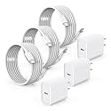 Fast Charger for iPhone 17/16/15 Charger,10FT Extra Long Fast Charging 3Pack Block USB-C to USB C Fast Charging Cable Cord for iPhone Air/17 Pro Max/iPhone 16 Pro/16 Plus/15 Pro Max,iPad Pro/Air/Mini