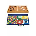 Fast Finger Board Game for Kids & Adults | Wooden String Hockey Game | Sling Puck Board Hockey Toy | for Family Entertainment, Birthday Party, Christmas Gift |3 in 1 Fast Finger Board Game