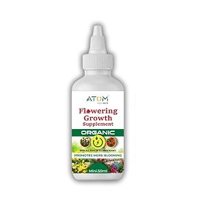 fast flowering amp blooming enhancer supplement for all type of flower plants fertilizer  liquid fertilizer for indoor amp outdoor gardening specially made for gardening flowers 50ml  pack of 1