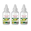 Fast Flowering &amp; Blooming Enhancer Supplement For All type of Flower Plants Fertilizer | Liquid Fertilizer for indoor &amp; Outdoor Gardening Specially made for Gardening Flowers 50ml | Pack of 3