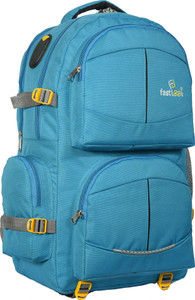 fast look travel backpack for outdoor sport camping hiking trekking bag rucksack 50 l rucksack  - 50 l blue