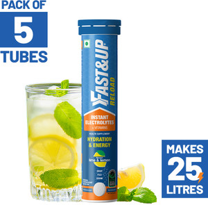fastup reload - low sugar hydration drink 5 essential electrolytes lime lemon flavor hydration drink