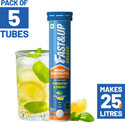 FAST&UP Reload - Low Sugar Hydration Drink. 5 Essential Electrolytes, Lime Lemon Flavor Hydration Drink