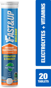 fastup reload - low sugar hydration drink 5 essential electrolytes aam panna flavor hydration drink