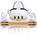 Fast VR Charging Dock for Meta Oculus Quest 3: LED Quest Charger Station for Oculus 3 Aceesories - Controller Charger with 2 Rechargeable Batteries/20W USB-C Charger Adapter