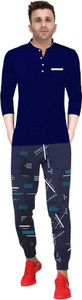 fastcolors printed men track suit