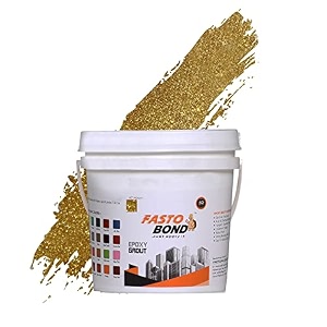 resin epoxy grout - 1 kg-3 kg amp 5 kg - full_glitter-sparkle colors tile grout_fastobond  3 components only  premixed glitter for uniform finish 5 kg sp golden 1 bucket