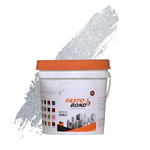 resin epoxy grout - 1 kg-3 kg amp 5 kg - full_glitter-sparkle colors tile grout_fastobond  3 components only  premixed glitter for uniform finish 3 kg sp silver 1 bucket