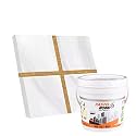 Resin Epoxy Grout - 1 Kg-3 Kg &amp; 5 Kg - Goldan_ Glitter-Sparkle Colors Tile Grout_| 3 Components Only | Premixed Glitter For Uniform Finish (5 Kg, Special Teank Golden), 1 Bucket