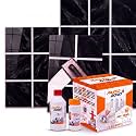 Resin Epoxy Grout - 1 KG-3 KG &amp; 5 KG - Solid_ Regular Colors Tile Grout_Fastobond | 3 Components Only | Premixed Filler For Uniform Finish (3 KG, WHITE), 1 Bucket