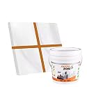Fastobond Epoxy Grout - 1 Kg-3 Kg &amp; 5 Kg - Solid_ Regular Colors Tile Grout_Fastobond | 3 Components only | Premixed Filler for Uniform Finish (5 KG, SAND STONE)
