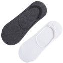 Fastoche Men Solid Low Cut (Pack of 2)