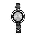 Fastrack Glitch Quartz Analog Grey Dial Metal