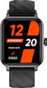Fastrack Rave FX2 Smartwatch Black Strap Free
