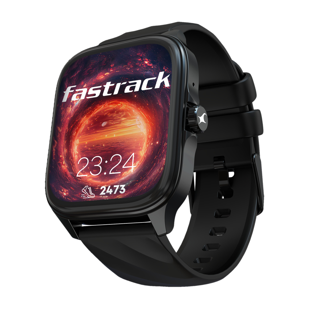 Fastrack Pro-1.97'' Super AMOLED Display|AOD|Working Crown|BT Calling ...