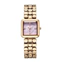 Fastrack Vyb 6.0 Iconiquē Quartz Lilac Mother of Pearl Shaped Dial Women's Watch | Stainless Steel Strap Material | Watches for Women Analog | Girl's Analog Watches - FV60083WM01