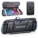 FASTSNAIL Switch 2 Grip Charging Case with Power Bank &amp; Front Cover