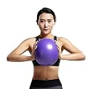 Mini Exercise Yoga Gym Ball, Physical Therapy, Stability, Stretching, Core Training Exercise (25 C.M, Purple Color)