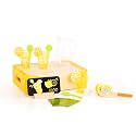 Fat Brain Toys Pretendables Lemonade Time Set, Pretend Play Food Lemonade Stand for Kids with Storage, Great Imaginative Play, Toy Food Set for Ages 3+