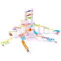 Fat Brain Toys Trestle Tracks Pro Marble Run Set, 274-Piece Modular Marble Track, STEM Toys for Kids, Fun Science Kits for Girl and Boy Ages 8-13+
