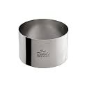 Fat Daddio's Stainless Steel Round Cake & Pastry Ring 3.5 x 2 Inch