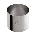 Fat Daddio's Stainless Steel Round Cake & Pastry Ring 4 x 2.375 Inch