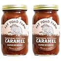 Fat Toad Farm Salted Bourbon Goat's Milk Caramel Sauce, 2 Pack