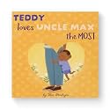 Father's Day Gift for Uncle | I Love Uncle the Most | Personalized Book from Niece or Nephew | Custom Story About Whose Love is Greater | Custom Book with Uncle &amp; Child's Name (6 x 6)